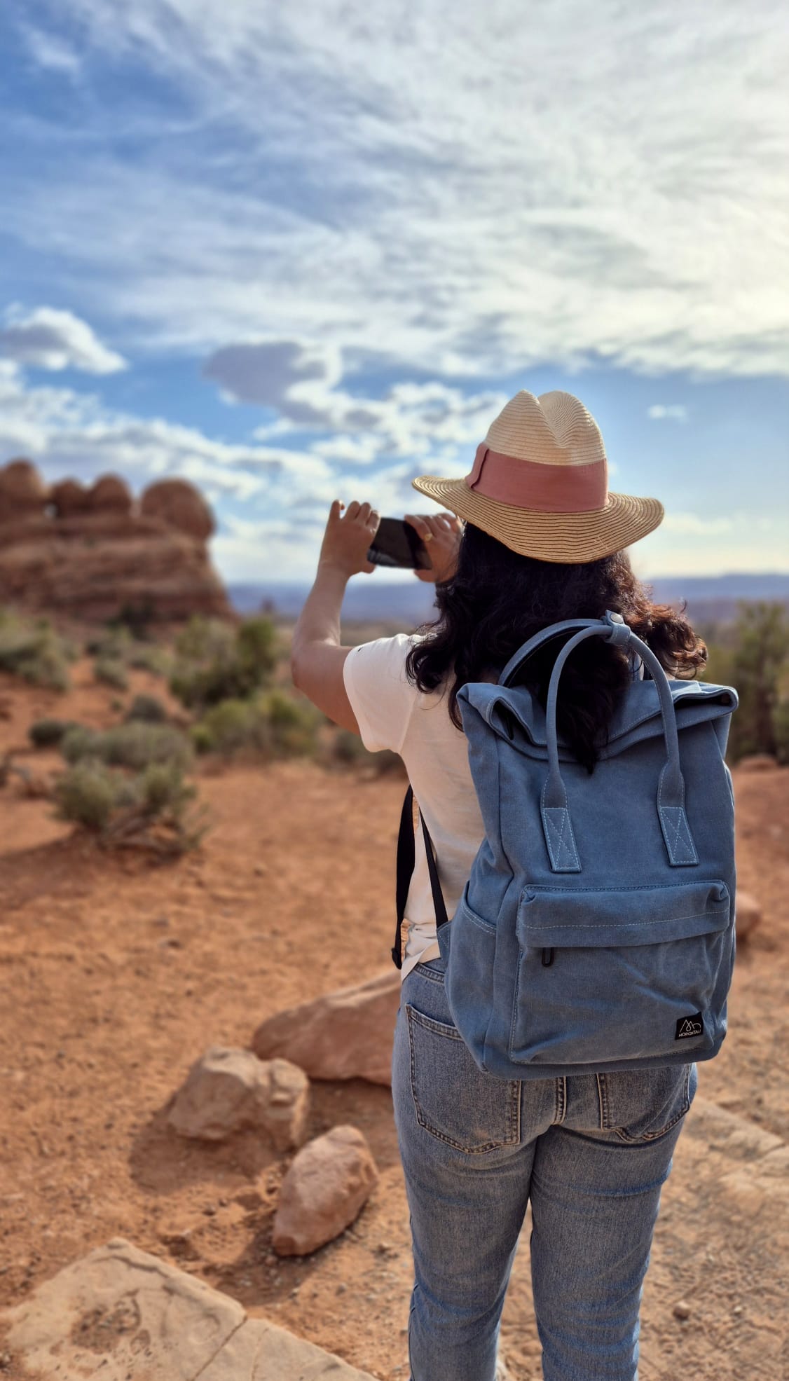 MORGNTAU Rucksack "Kolibri" - Blau