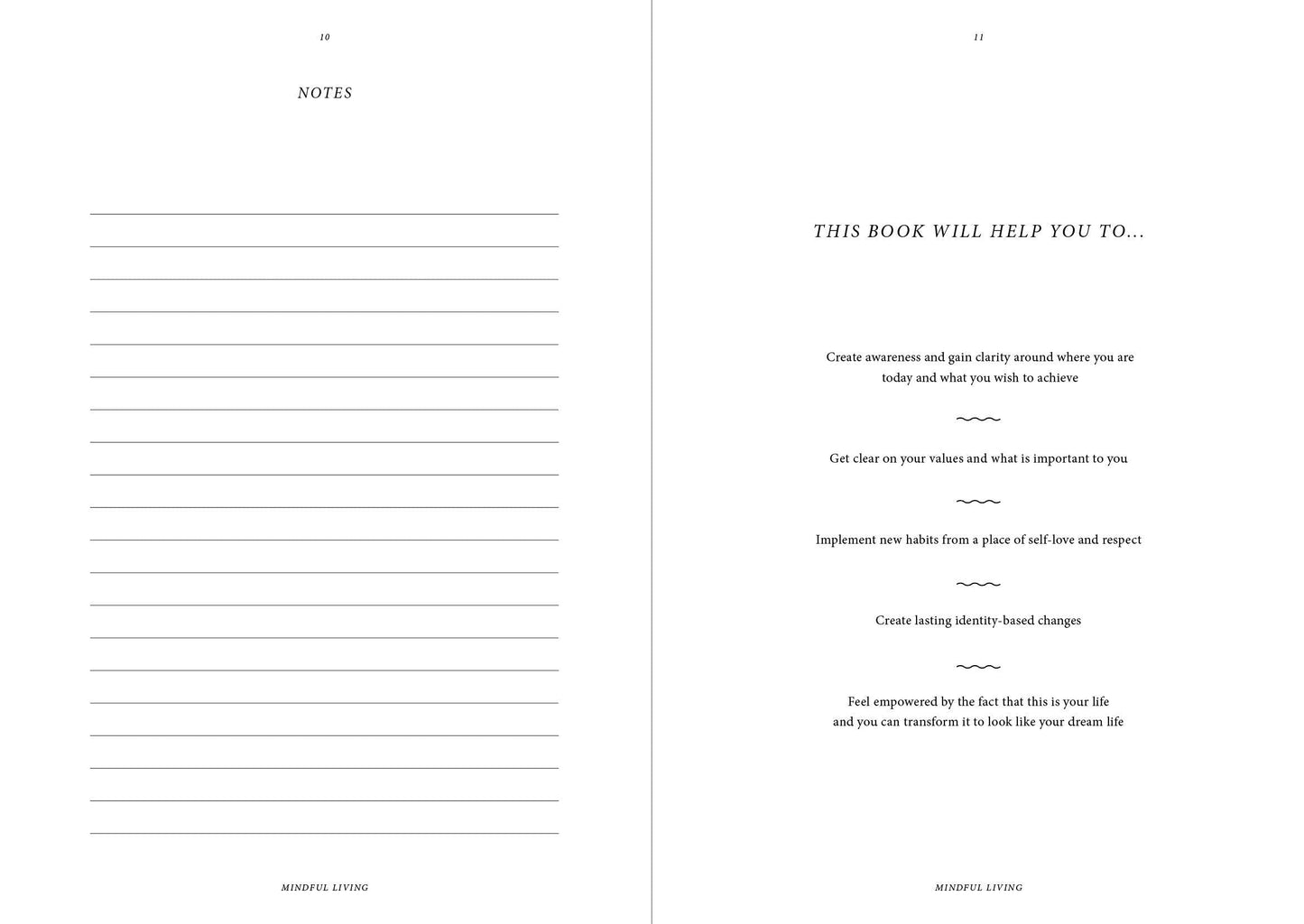 Mindful Living - Tagebuch für ein besseres Mindset