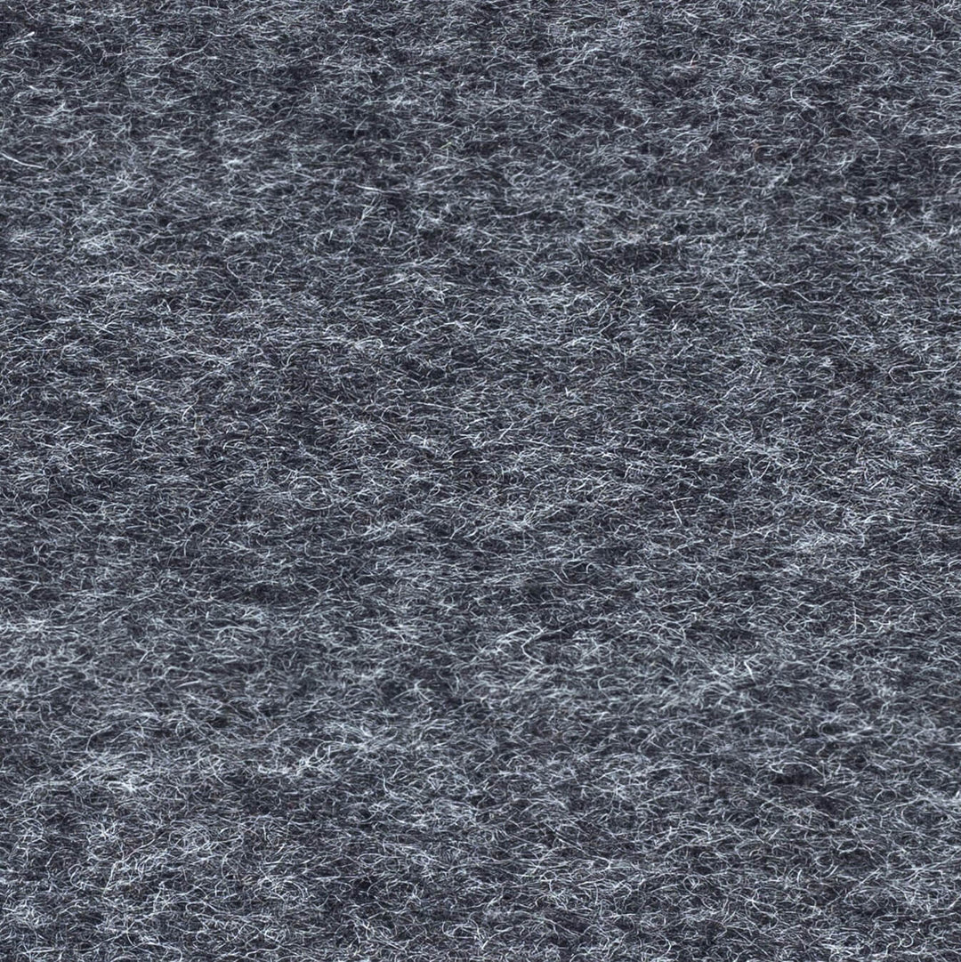 Nachhaltiges Filz Stiftetui aus 100% Wolle | Anthrazit | inkl. Kugelschreiber aus Holz